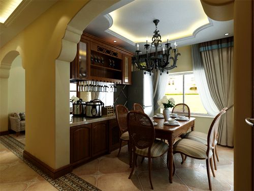 远洋和平府153㎡地中海风格