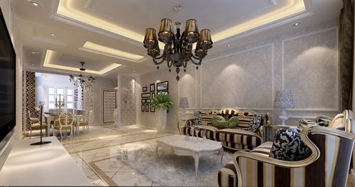 华润置地凯旋门二期96㎡简欧风格