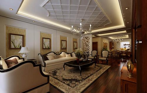 金地名悦165㎡简欧风格