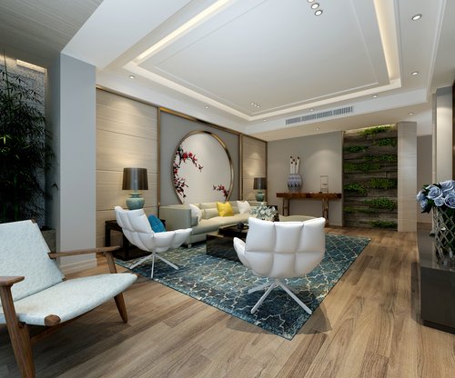 依云首府160㎡中式风格