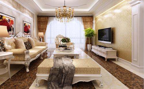 伯爵源筑117㎡简欧风格