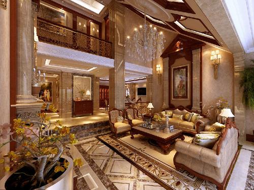 凤凰小区600㎡新古典风格