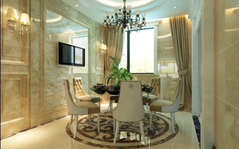 碧桂园太阳城160㎡简欧风格