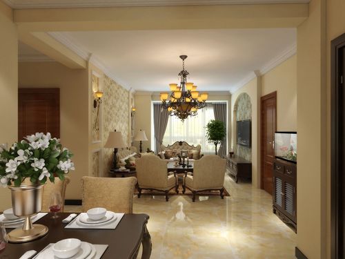 金辉湖畔里86㎡欧美风情