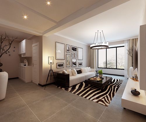 金辉湖畔里101㎡现代简约