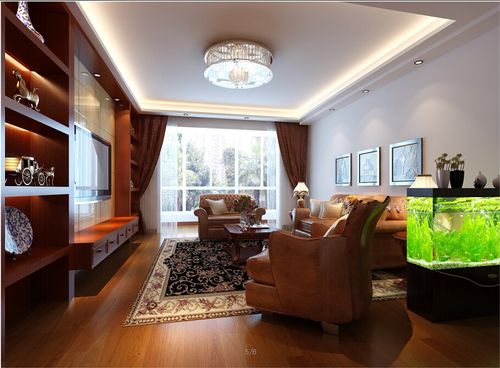 伯爵源筑117㎡中式风格