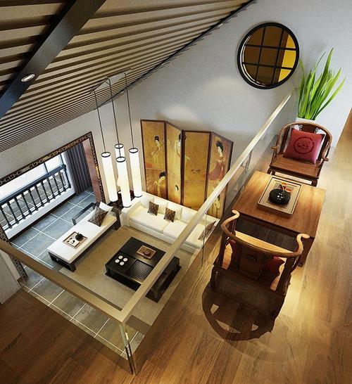 远洋和平府131㎡中式风格