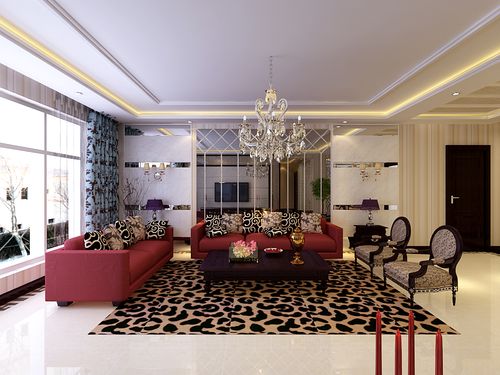 远洋和平府160㎡现代融合简欧