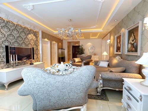 碧桂园太阳城141㎡简欧风格