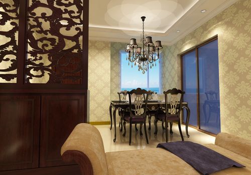 金地悦峰126㎡简欧风格