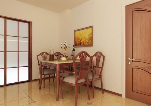 依云首府104㎡田园风格