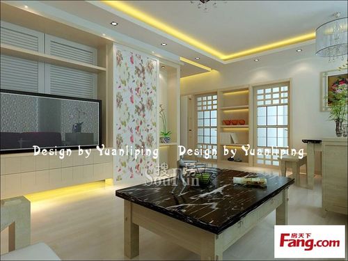 金地滨河国际花园122㎡日韩风格