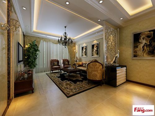 华润置地凯旋门二期140㎡欧美风情