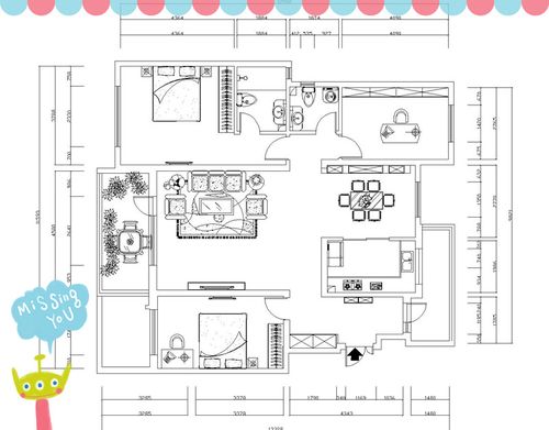 远洋和平府136㎡后现代