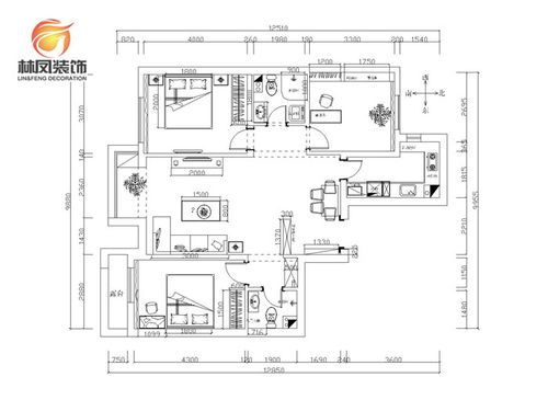 依云首府114㎡现代简约