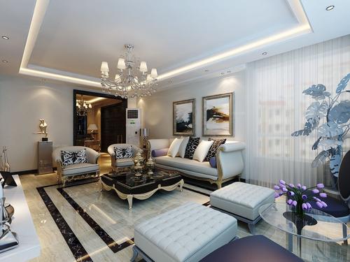 碧桂园太阳城131㎡简欧风格