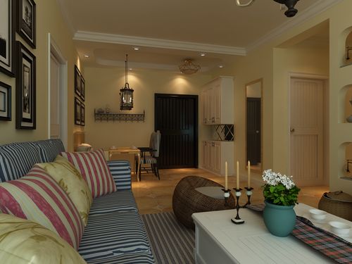 依云首府75㎡田园风格