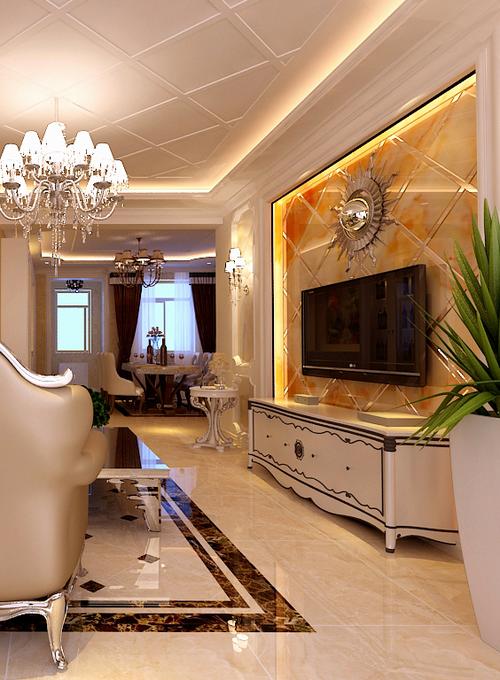 金地悦峰98㎡简欧风格