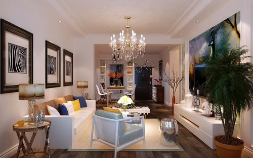 伯爵源筑91㎡现代简约