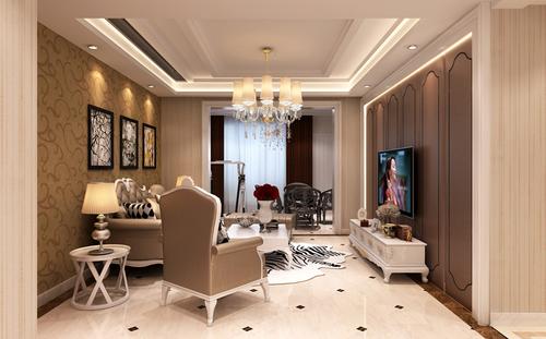 伯爵源筑117㎡简欧风格