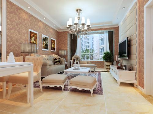 金辉湖畔里99㎡简欧风格