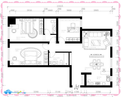 远洋和平府140㎡新古典