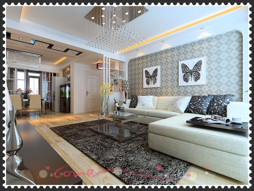 沈阳中体奥林匹克花园花园新城95㎡现代混搭