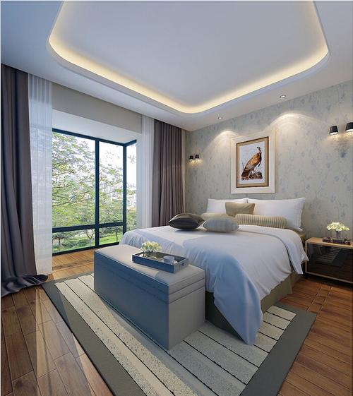 依云首府128㎡地中海风格