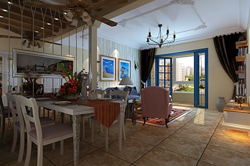 汇水湾84㎡现代简约