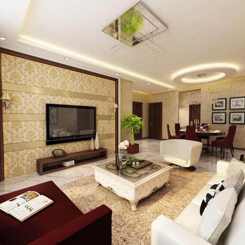 沈阳中体奥林匹克花园花园新城128㎡新古典风格