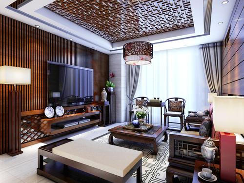 金地悦峰175㎡中式古典