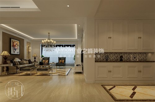 金地名悦160㎡欧美风情