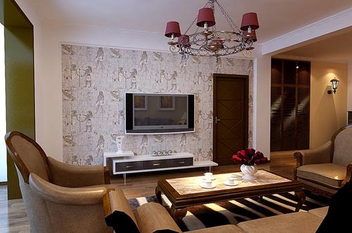 碧桂园太阳城91㎡混搭风格