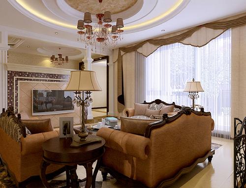 沈阳中体奥林匹克花园花园新城127㎡欧美风情