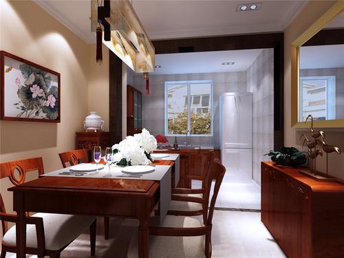 七万打造中国特色品质三居室102㎡新中式