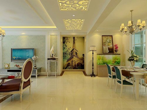 金辉湖畔里113㎡欧美风情