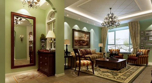 依云首府105㎡田园风格