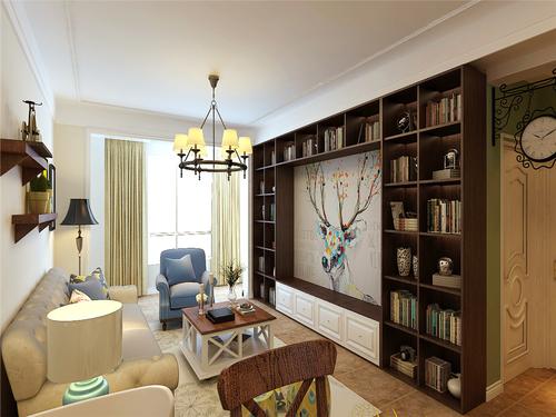 金地悦峰118㎡简美风格