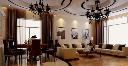 阳光100243㎡混搭风格