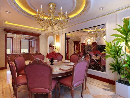 碧桂园太阳城240㎡简欧风格