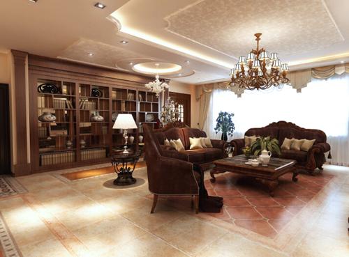 武警家属楼270㎡欧美风情