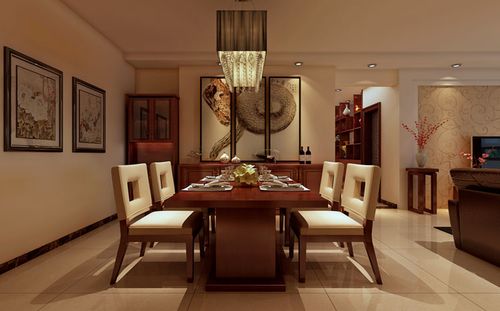 伯爵源筑117㎡中式风格