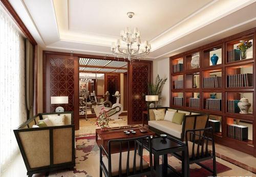 碧桂园太阳城297㎡中式风格