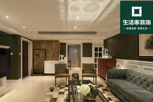 绿城沈阳全运村100㎡欧美风情