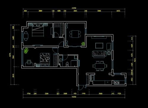 远洋和平府165㎡欧式风格