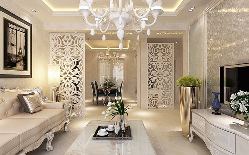 中南世纪城102㎡简欧风格