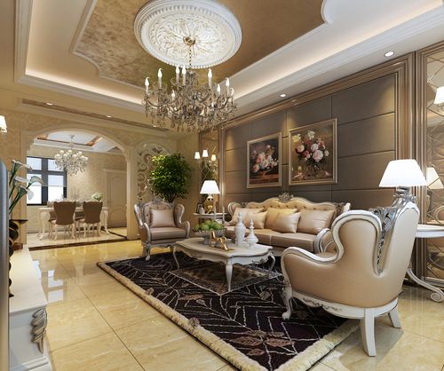 远洋和平府120㎡简欧风格