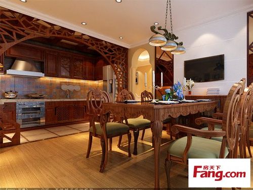 滑翔公务员社区140㎡欧美风情