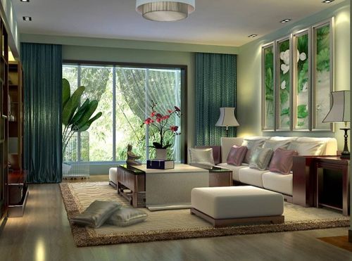 格林馨港湾中式138㎡中式风格