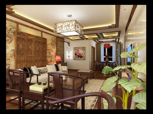 依云首府150㎡中式古典